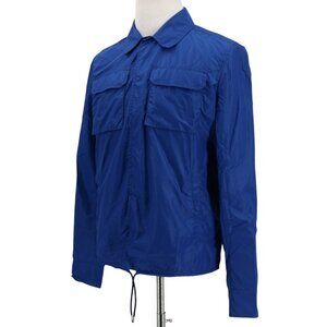 ADD Men's Lightweight Funky Blue Windbreaker Jacket - Retail $275 - NWT